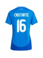 Italia Bryan Cristante #16 Hjemmedrakt Dame EM 2024 Korte ermer